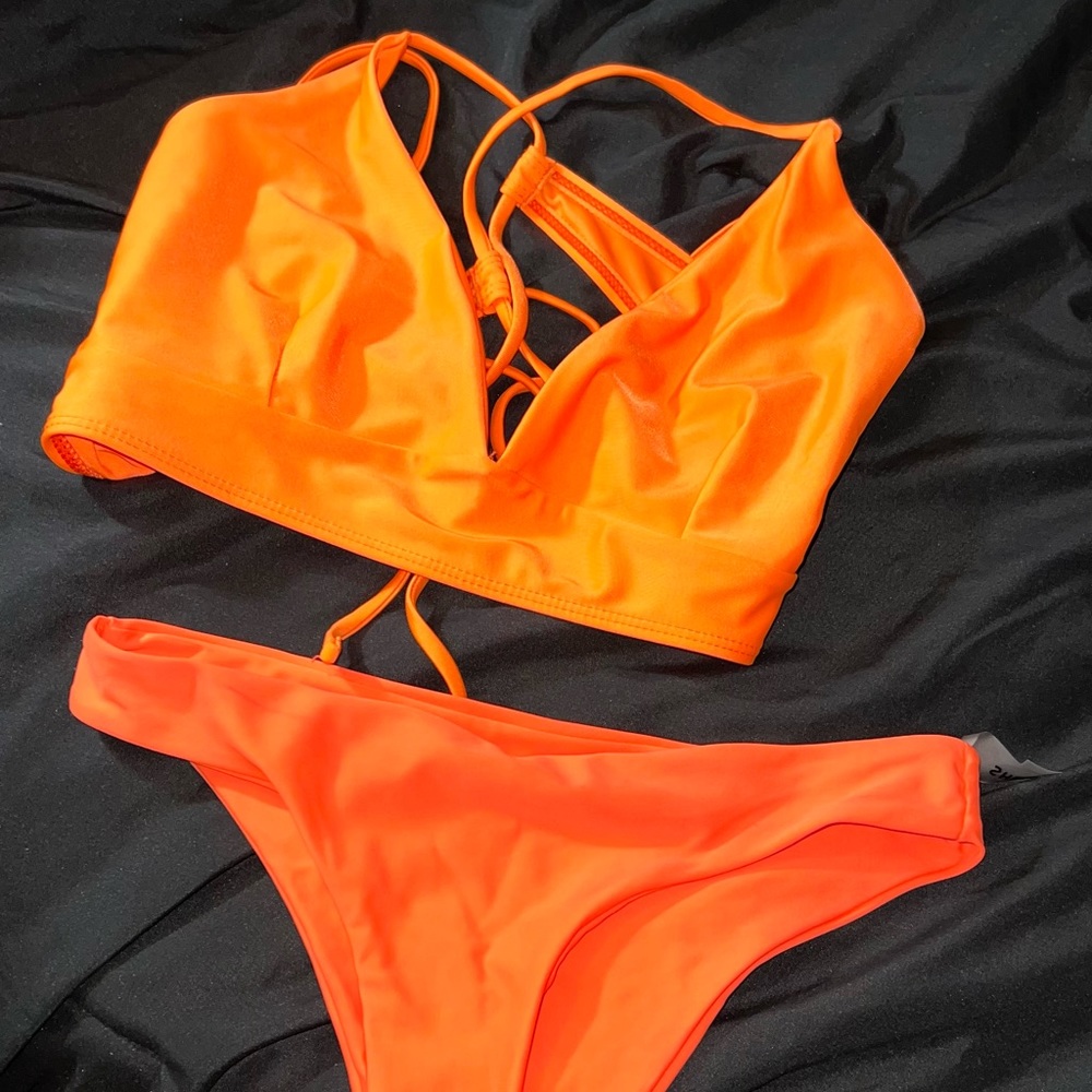 Orange Swimsuit